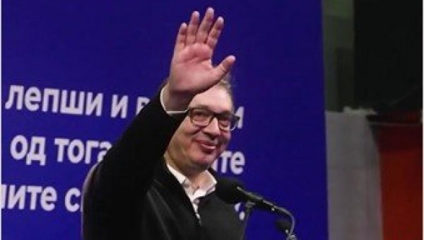 МОЋНА ПОРУКА ВУЧИЋА: Са поносом ћу и овога пута представљати позиције и интересе Србије као слободне и слободарске европске земље МОЋНА ПОРУКА ВУЧИЋА: Са поносом ћу и овога пута представљати позиције и интересе Србије као слободне и слободарске европске земље