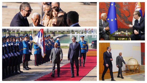 ОБРАЋАЊЕ ВУЧИЋА И КОШТЕ: ЕУ је за нас партнер од највећег значаја (ВИДЕО) ОБРАЋАЊЕ ВУЧИЋА И КОШТЕ: ЕУ је за нас партнер од највећег значаја (ВИДЕО)