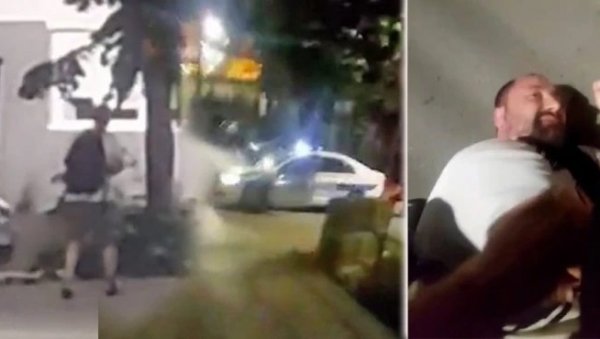 ЈЕЗИВ СНИМАК: Блокадер пуца да убије људе из СНС - драматичан снимак из Врњачке Бање (ВИДЕО) ЈЕЗИВ СНИМАК: Блокадер пуца да убије људе из СНС - драматичан снимак из Врњачке Бање (ВИДЕО)