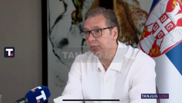 СРБИЈУ НИСУ УСПЕЛИ ДА СРУШЕ И НИКАДА ЈЕ НЕЋЕ СРУШИТИ: Вучић из Прага за Тањуг СРБИЈУ НИСУ УСПЕЛИ ДА СРУШЕ И НИКАДА ЈЕ НЕЋЕ СРУШИТИ: Вучић из Прага за Тањуг