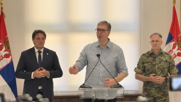 ИМАЋЕМО ЈЕДНУ ОД НАЈМОЋНИЈИХ МАЛИХ АРМИЈА НА СВЕТУ Вучић: Ускоро стижу моћне беспилотне летелице ИМАЋЕМО ЈЕДНУ ОД НАЈМОЋНИЈИХ МАЛИХ АРМИЈА НА СВЕТУ Вучић: Ускоро стижу моћне беспилотне летелице