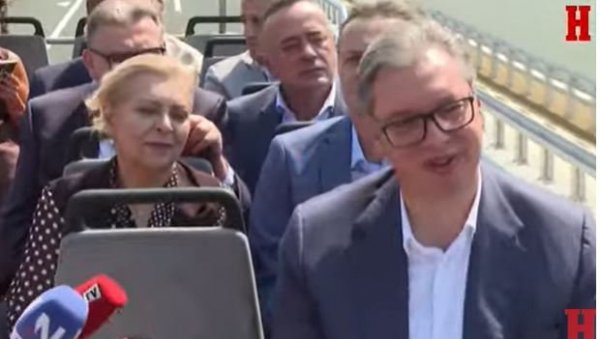 НОВА ДЕОНИЦА АУТО-ПУТА ПАКОВРАЋЕ-ПОЖЕГА ПОТПУНО БЕЗБЕДНА: Вучић - Бесплатна до 15. јула НОВА ДЕОНИЦА АУТО-ПУТА ПАКОВРАЋЕ-ПОЖЕГА ПОТПУНО БЕЗБЕДНА: Вучић - Бесплатна до 15. јула