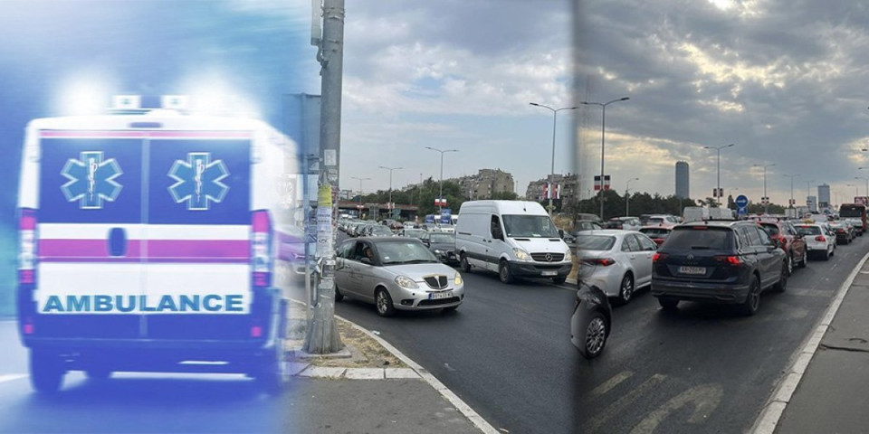 Lančani sudar na Gazeli: Saobraćajka izazvala kolaps u Beogradu