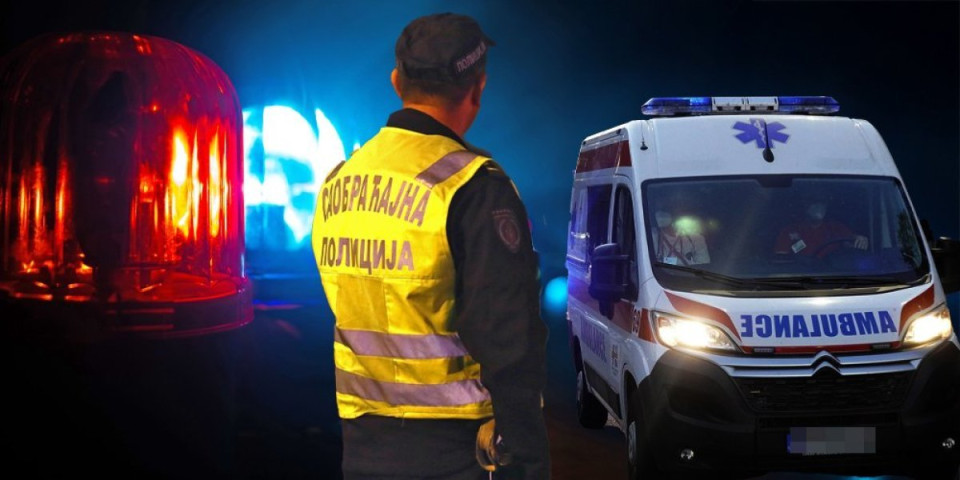Automobil sleteo u reku u Novom Pazaru: Probio ivicu trotoara, pa upao u vodu