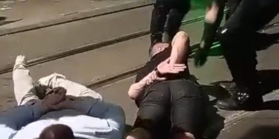 Nasilnici iza rešetaka! Ovako je uhapšeno šest blokadera terorista (VIDEO)