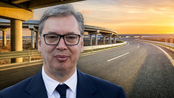 ВУЧИЋ ПОДЕЛИО СЈАЈНЕ ВЕСТИ: Ускоро се отвара још 14 км новог ауто-пута и 30 км брзе саобраћајнице ВУЧИЋ ПОДЕЛИО СЈАЈНЕ ВЕСТИ: Ускоро се отвара још 14 км новог ауто-пута и 30 км брзе саобраћајнице