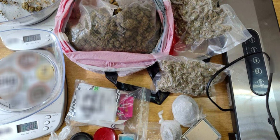 Uhapšena dvojica dilera jedan od njim je maloletnik: Zaplenjena droga u Novom Sadu
