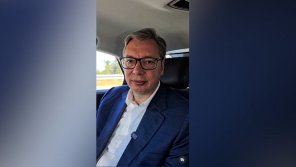 ВУЧИЋ КРЕНУО У ЧАЧАК НА ОТВАРАЊЕ НОВЕ НЕМАЧКЕ ФАБРИКЕ: Објавио снимак са Милоша Великог, открио када се отвара ауто-пут до Пожеге (ВИДЕО)