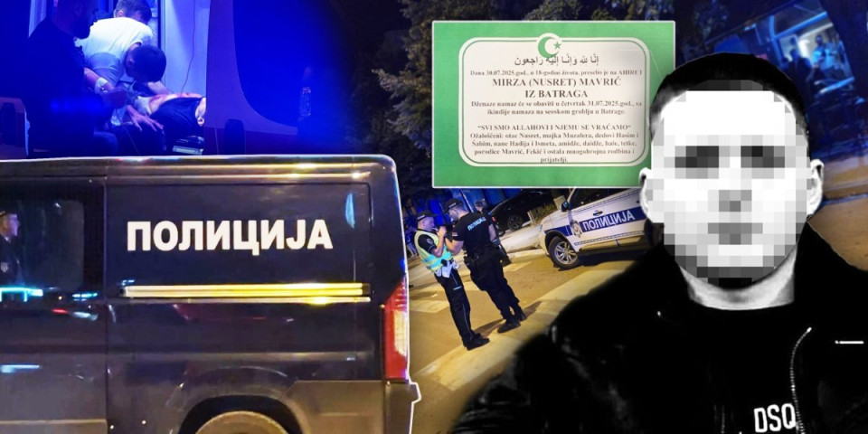 Ubio ga zbog devojke? Otkriva se sav užas krvoprolića u Novom Pazaru: Brutalno ga ubadao, dok je krv šikljala